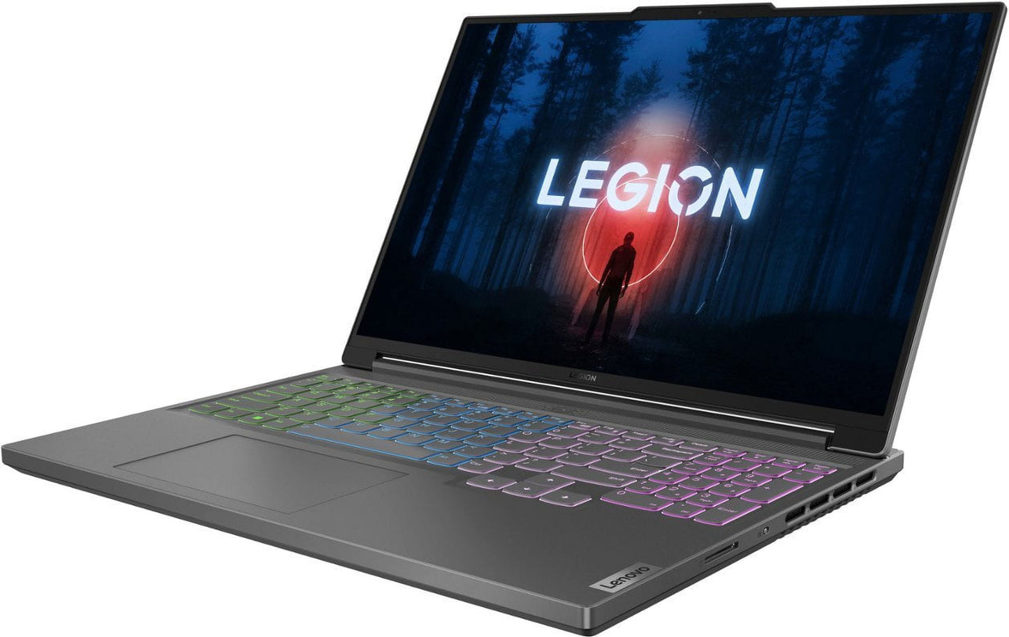 Legion Slim 5 Gaming Laptop 16.0In 165 Hz WQXGA (8-Core AMD Ryzen 7 7840HS, 64GB DDR5, 8TB Pcie SSD, Geforce RTX 4060 8GB, per Key RGB KYB, Wifi 6, BT 5.3, Win 10 Pro)